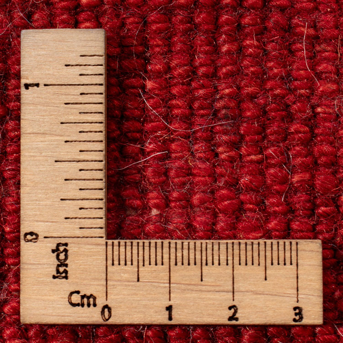 Dywan Gabbeh - perski - 90 x 62 cm - czerwony