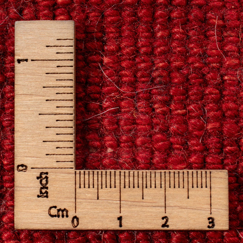 Dywan Gabbeh - perski - 90 x 62 cm - czerwony