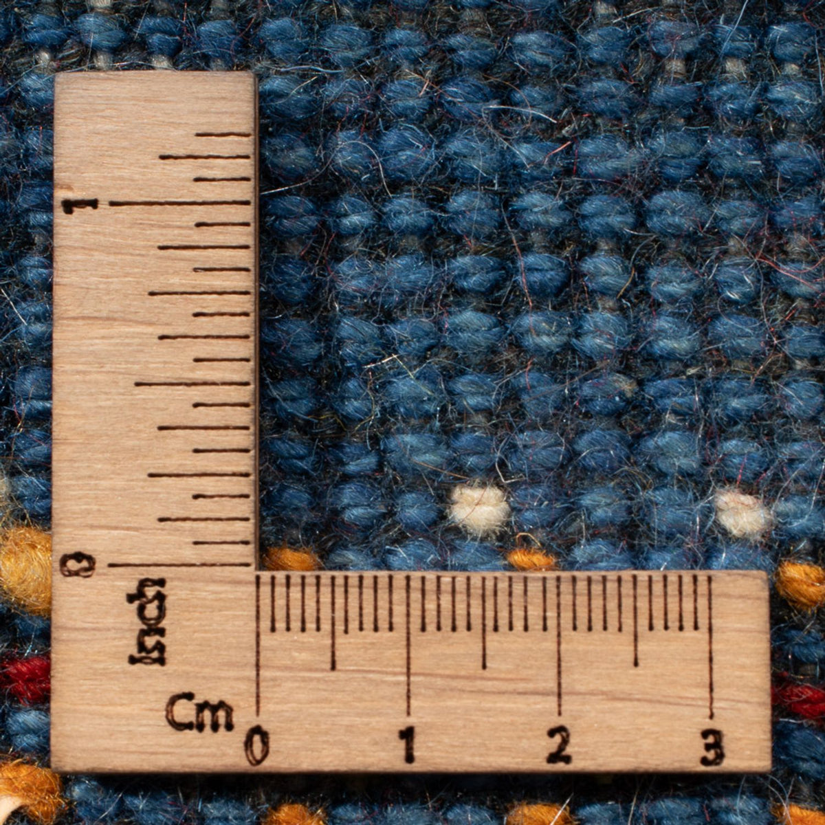 Dywan Gabbeh - perski - 87 x 59 cm - wielokolorowy