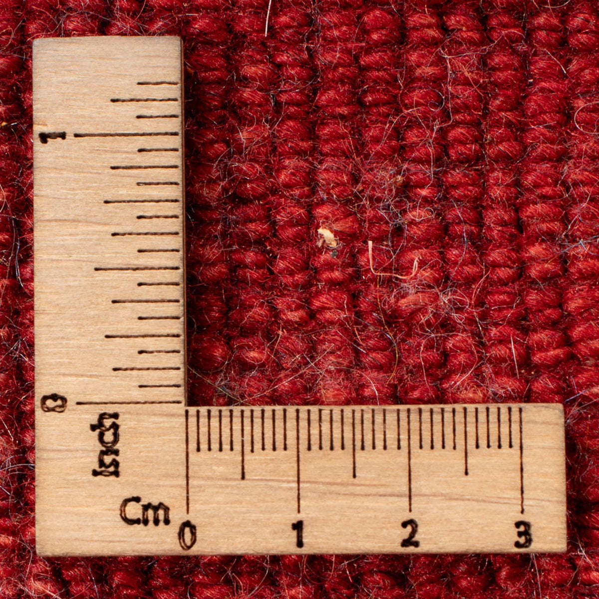 Dywan Gabbeh - perski - 90 x 60 cm - czerwony