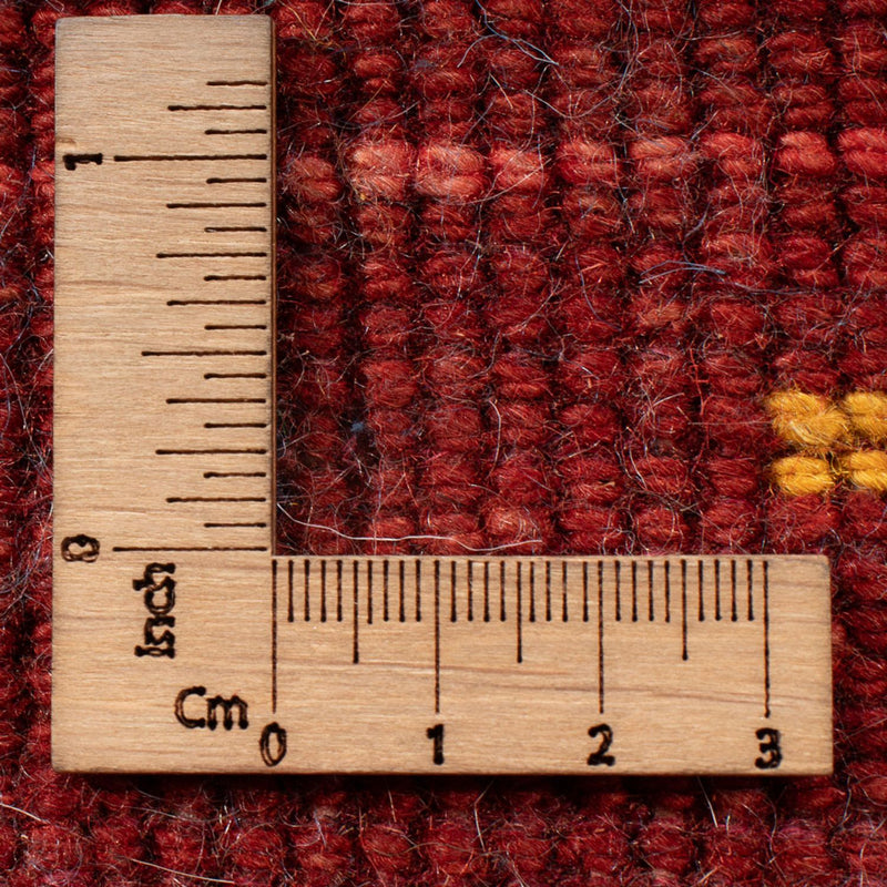 Dywan Gabbeh - perski - 88 x 59 cm - wielokolorowy