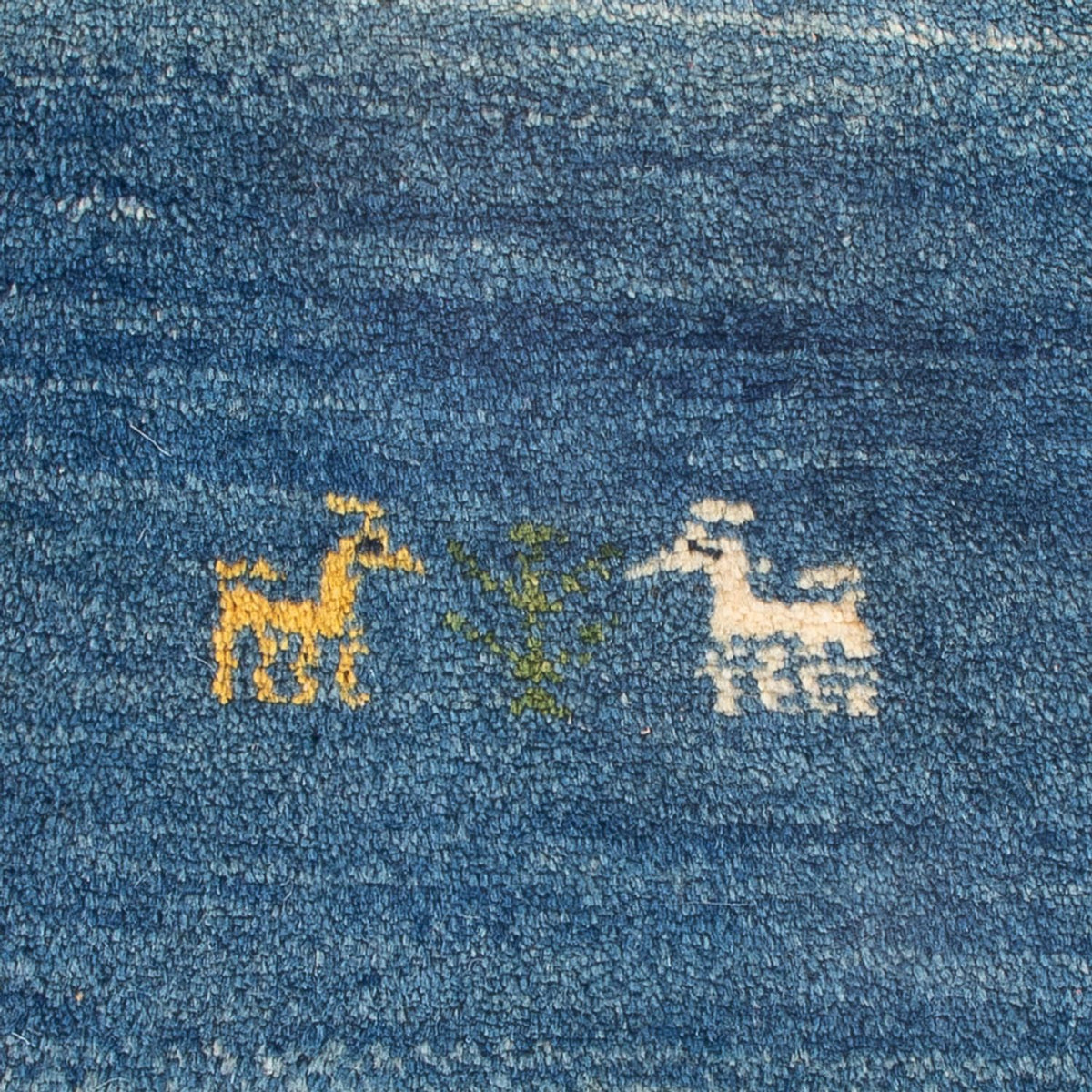 Dywan Gabbeh - perski - 60 x 40 cm - wielokolorowy