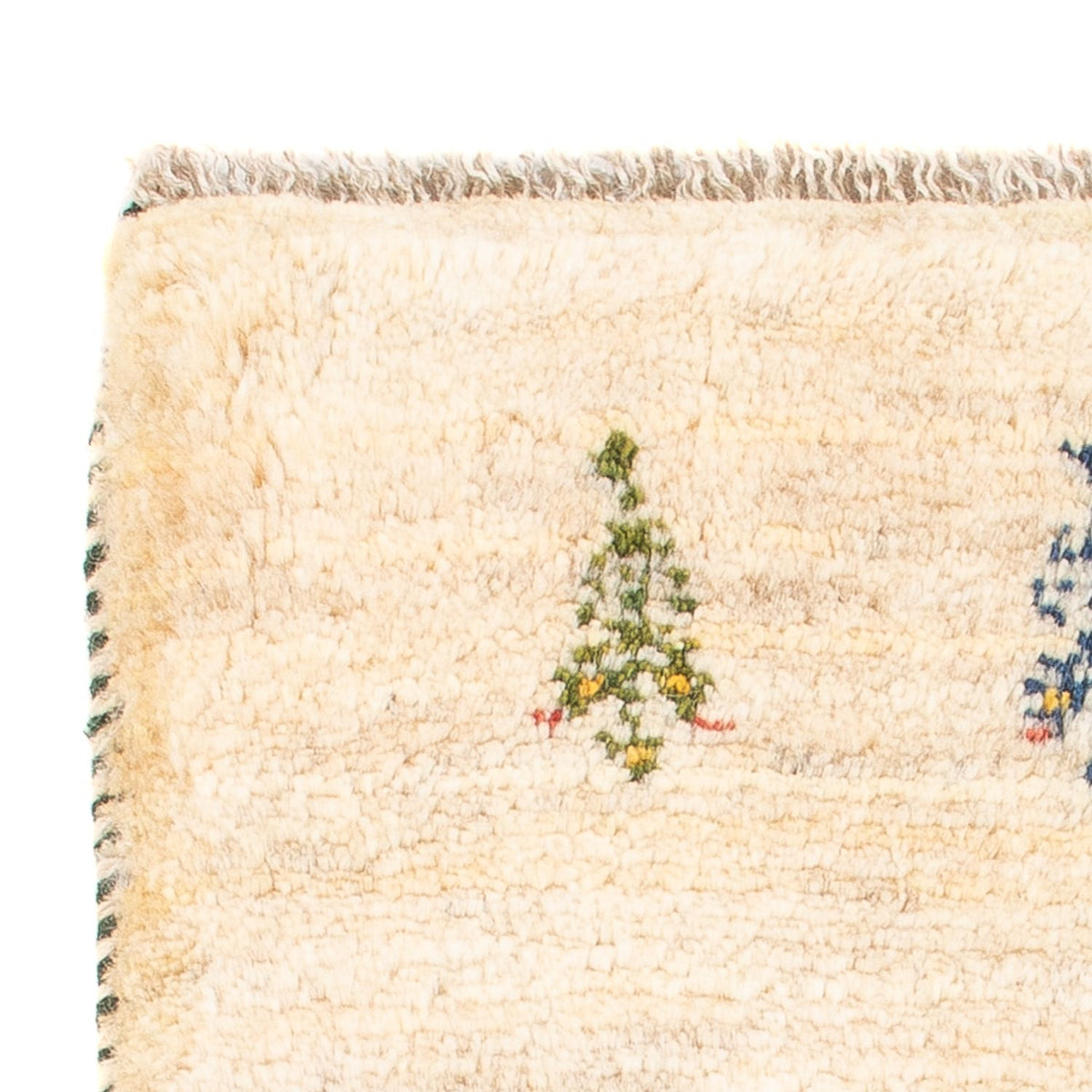 Dywan Gabbeh - perski - 60 x 40 cm - wielokolorowy