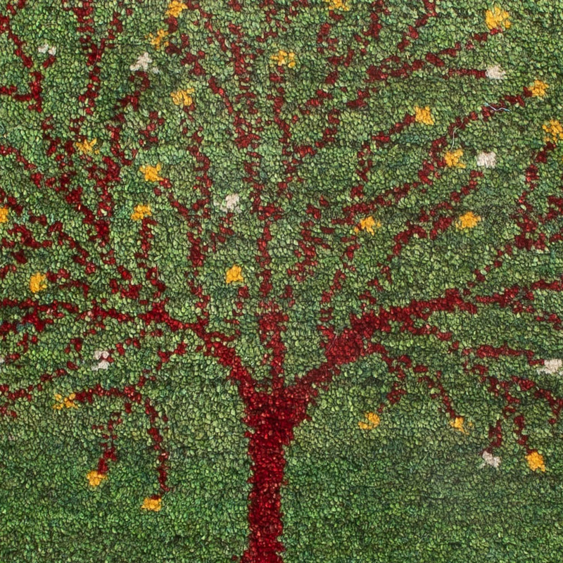 Dywan Gabbeh - perski - 60 x 40 cm - wielokolorowy