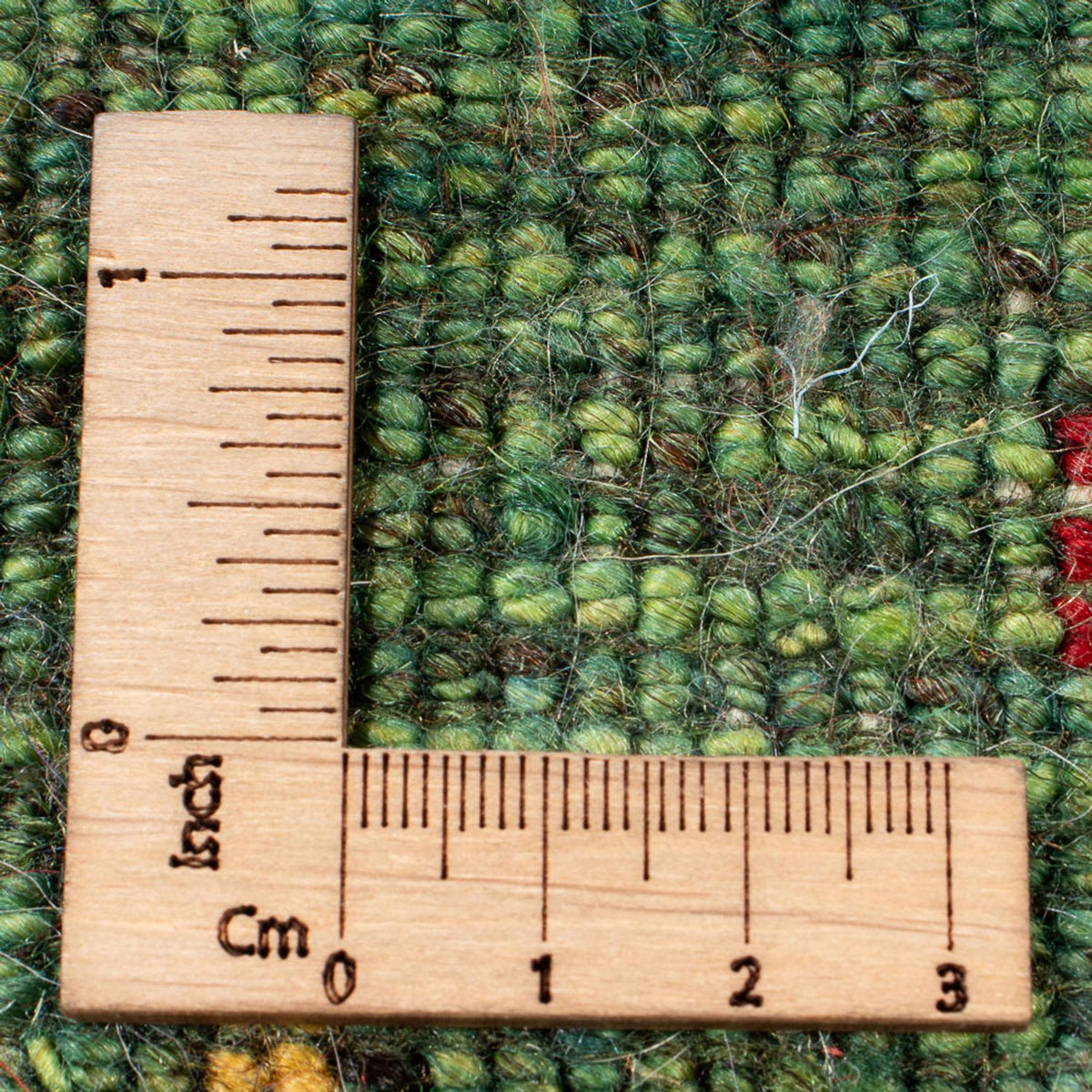 Dywan Gabbeh - perski - 60 x 40 cm - wielokolorowy