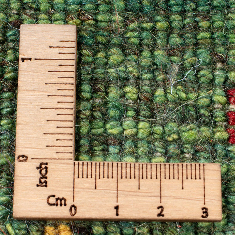 Dywan Gabbeh - perski - 60 x 40 cm - wielokolorowy