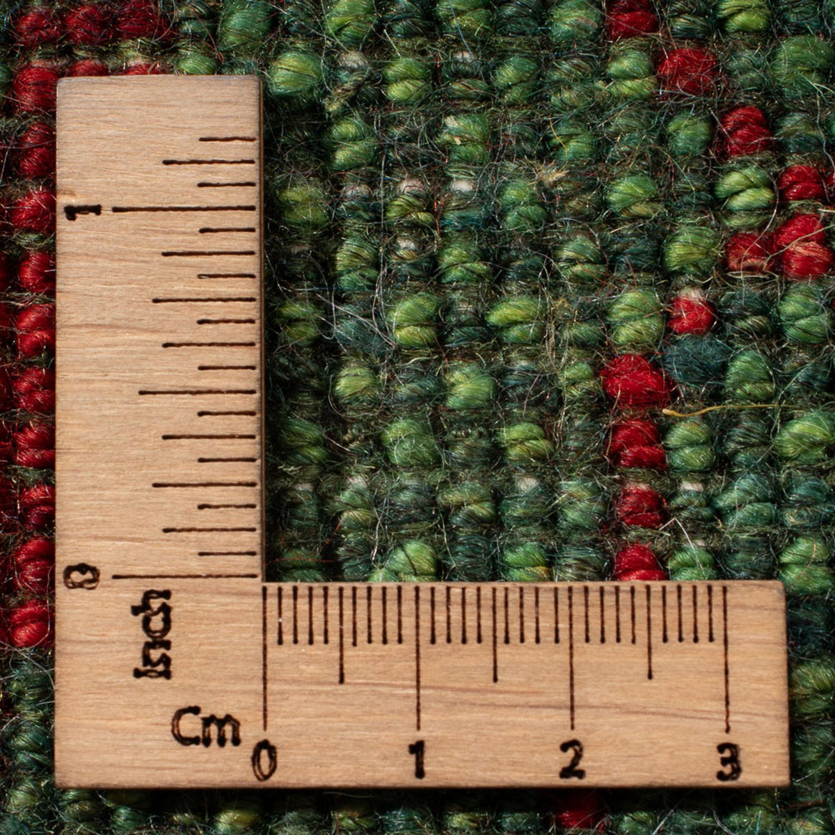 Dywan Gabbeh - perski - 60 x 40 cm - wielokolorowy