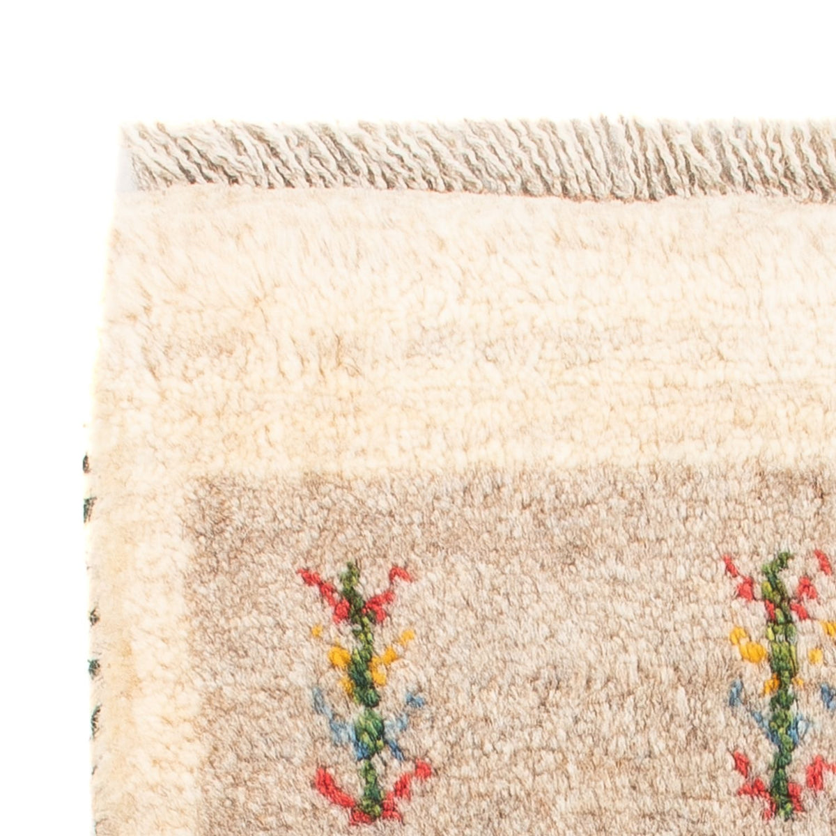 Dywan Gabbeh - perski - 60 x 40 cm - wielokolorowy