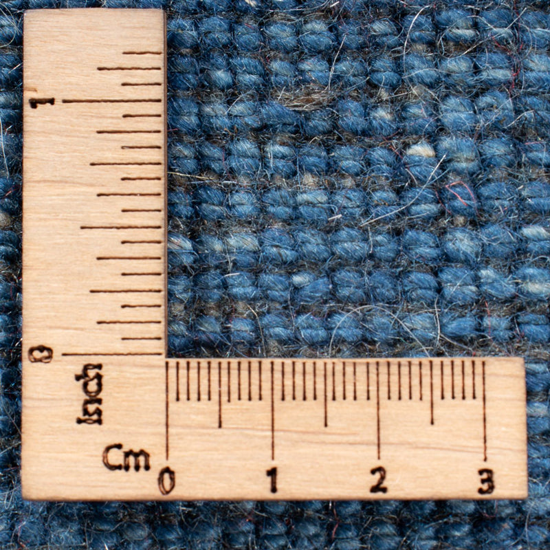 Dywan Gabbeh - perski - 195 x 151 cm - niebieski