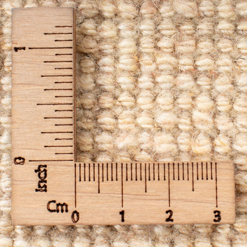 Dywan Gabbeh - perski - 152 x 98 cm - naturalna biel