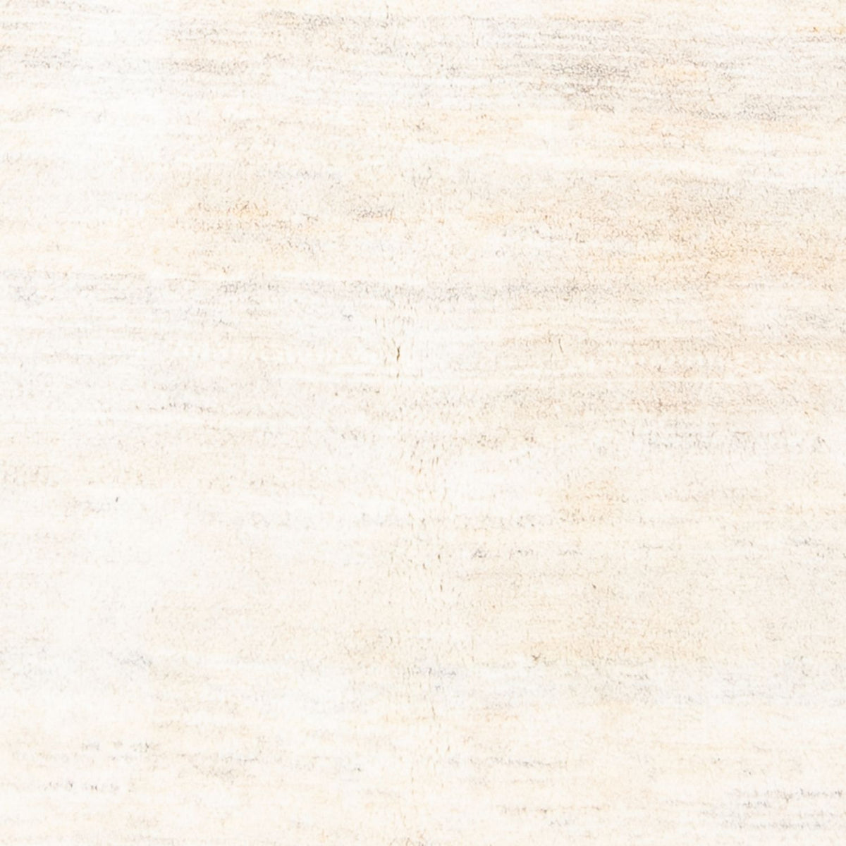 Dywan Gabbeh - perski - 196 x 156 cm - naturalna biel