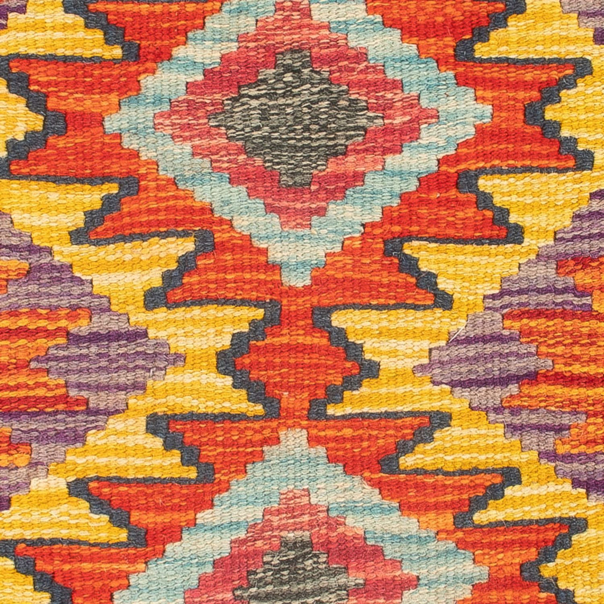 Dywan Kelim - Splash - 60 x 40 cm - wielokolorowy