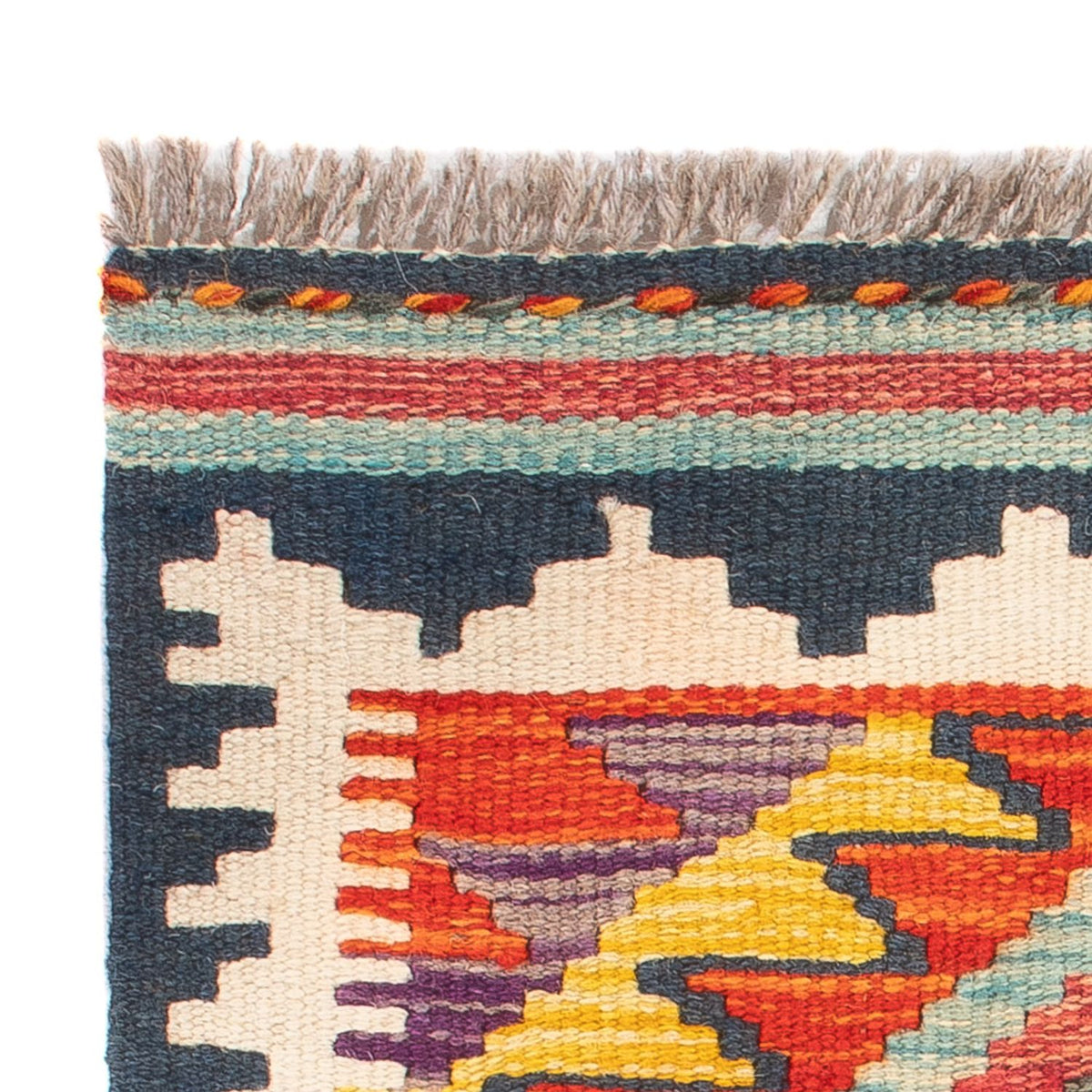 Dywan Kelim - Splash - 60 x 40 cm - wielokolorowy