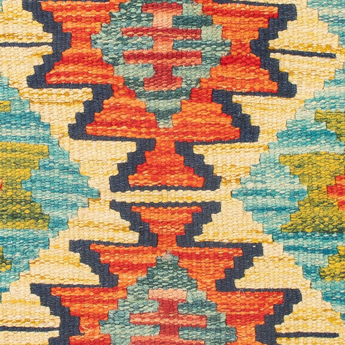 Dywan Kelim - Splash - 60 x 40 cm - wielokolorowy
