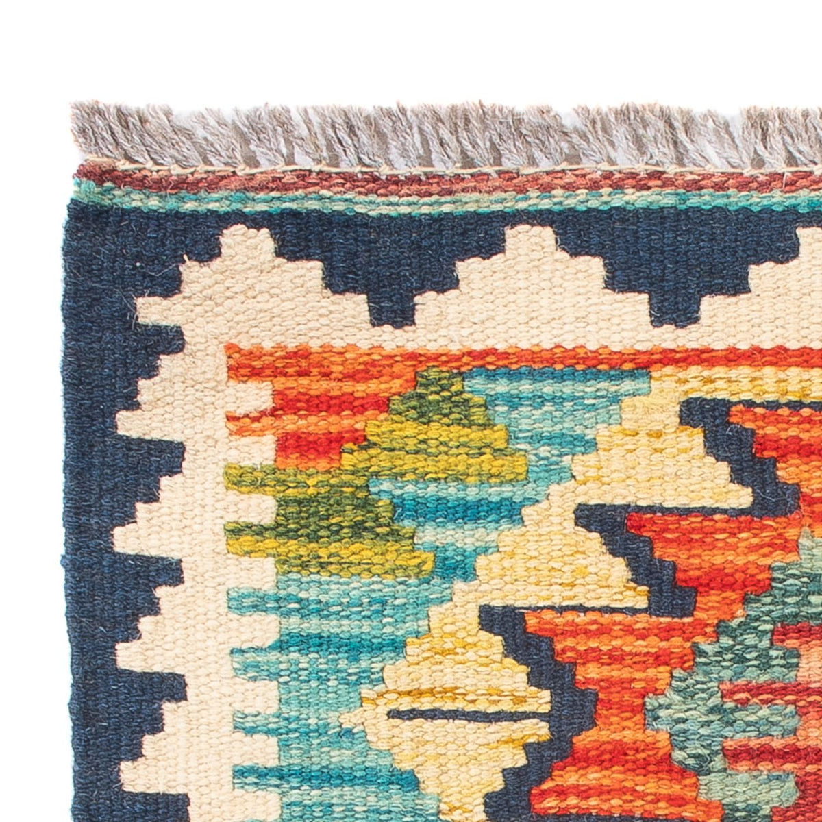 Dywan Kelim - Splash - 60 x 40 cm - wielokolorowy