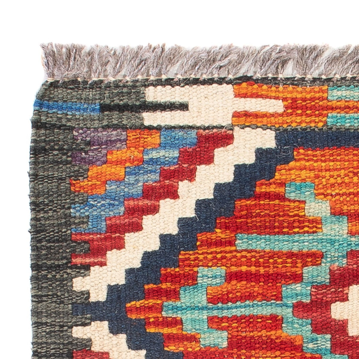 Dywan Kelim - Splash - 60 x 40 cm - wielokolorowy