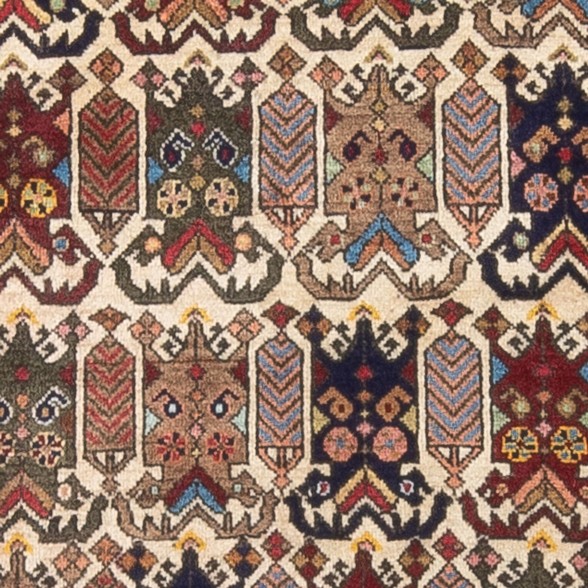 Perski dywan - Nomadyczny - 115 x 76 cm - wielokolorowy