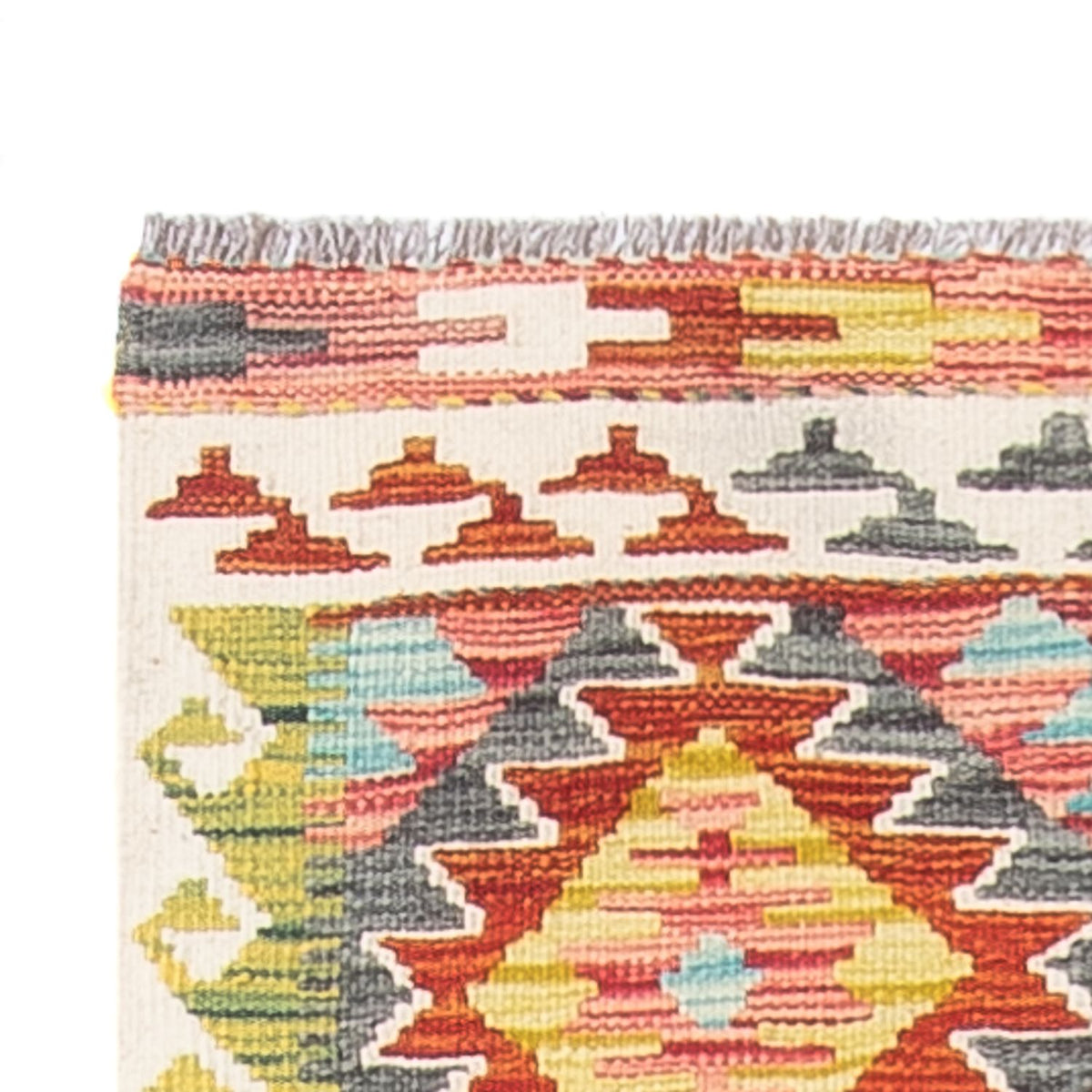 Biegacz Dywan Kelim - Splash - 286 x 78 cm - wielokolorowy