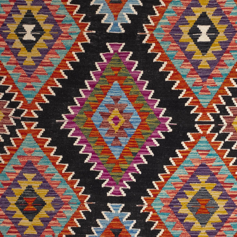 Dywan Kelim - Splash - 244 x 178 cm - wielokolorowy