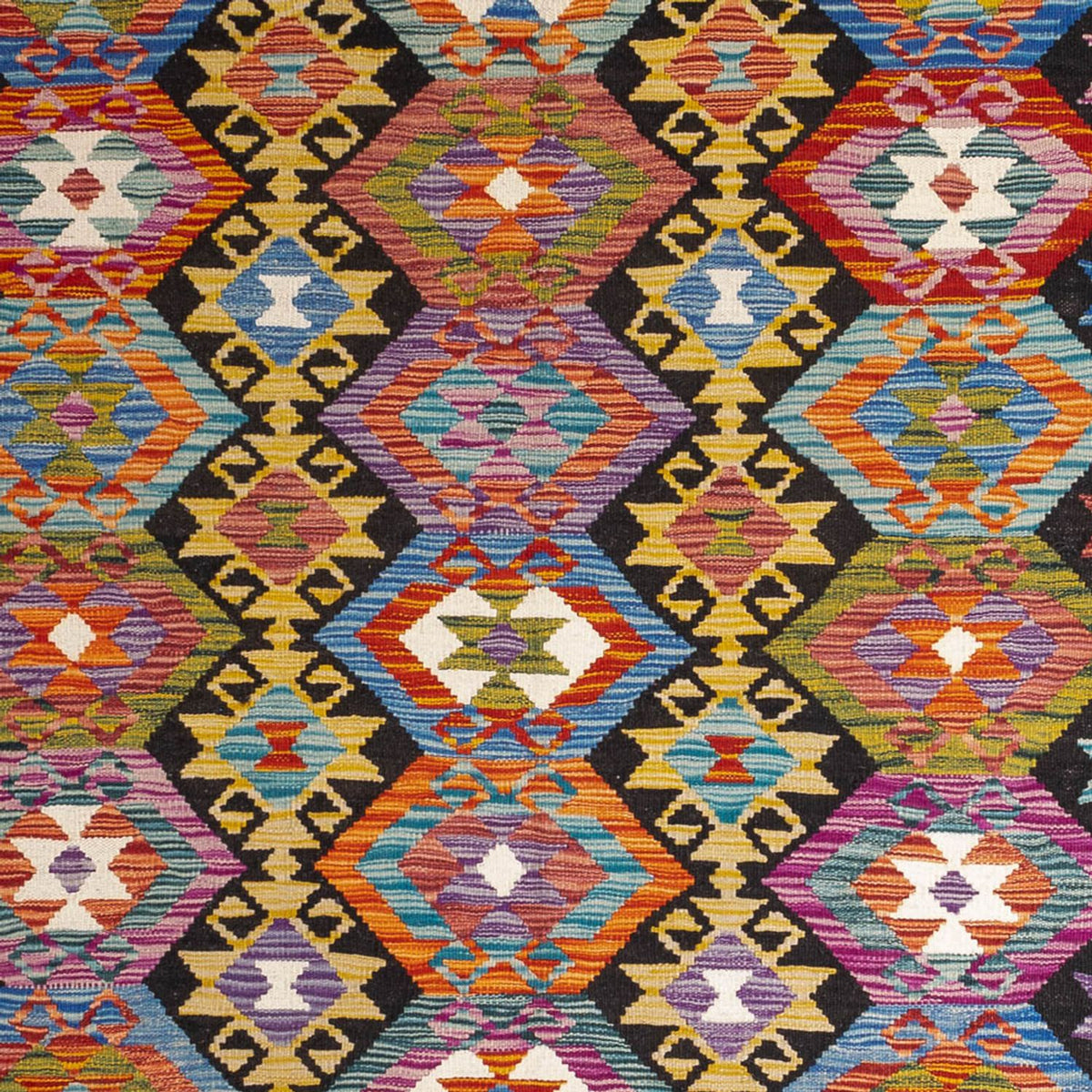 Dywan Kelim - Splash - 250 x 163 cm - wielokolorowy