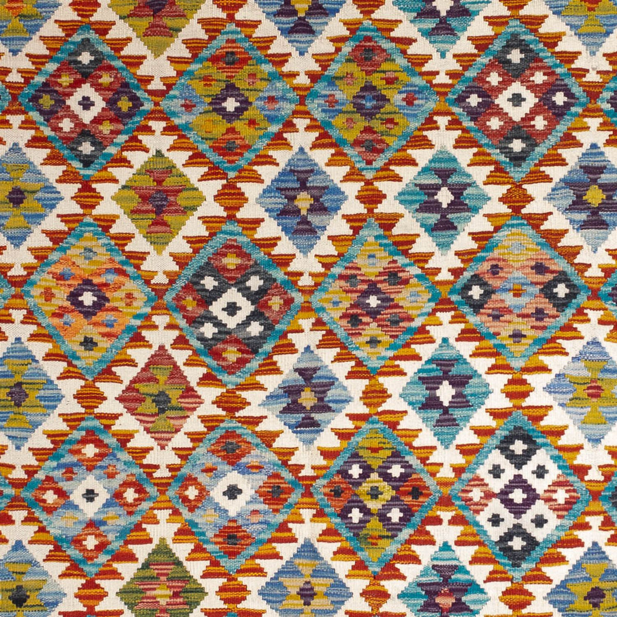 Dywan Kelim - Splash - 245 x 172 cm - wielokolorowy