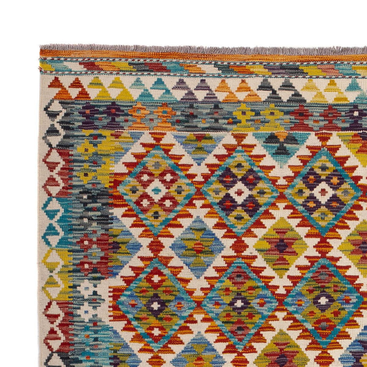 Dywan Kelim - Splash - 245 x 172 cm - wielokolorowy