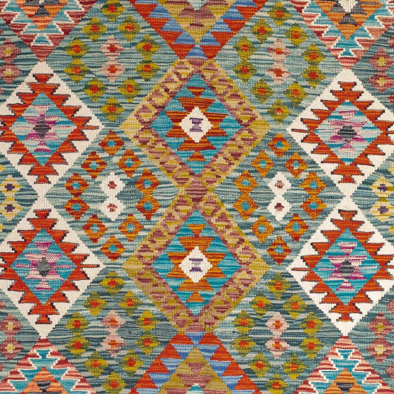 Dywan Kelim - Splash - 248 x 183 cm - wielokolorowy