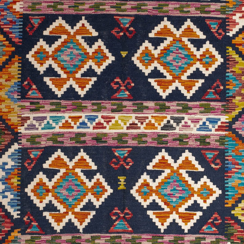 Dywan Kelim - Splash - 247 x 176 cm - wielokolorowy