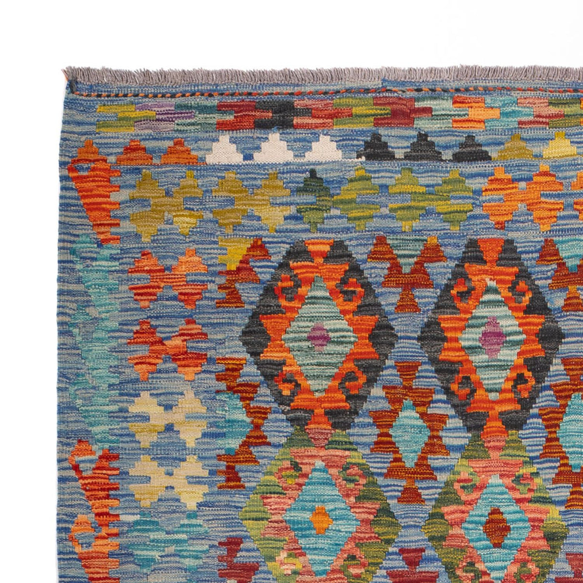 Dywan Kelim - Splash - 241 x 175 cm - wielokolorowy