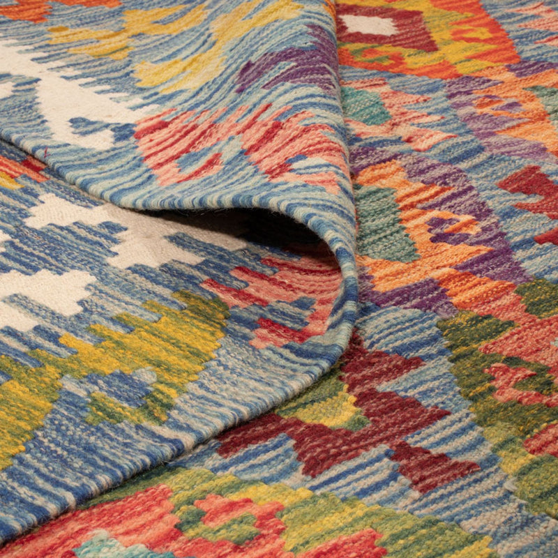 Dywan Kelim - Splash - 241 x 175 cm - wielokolorowy