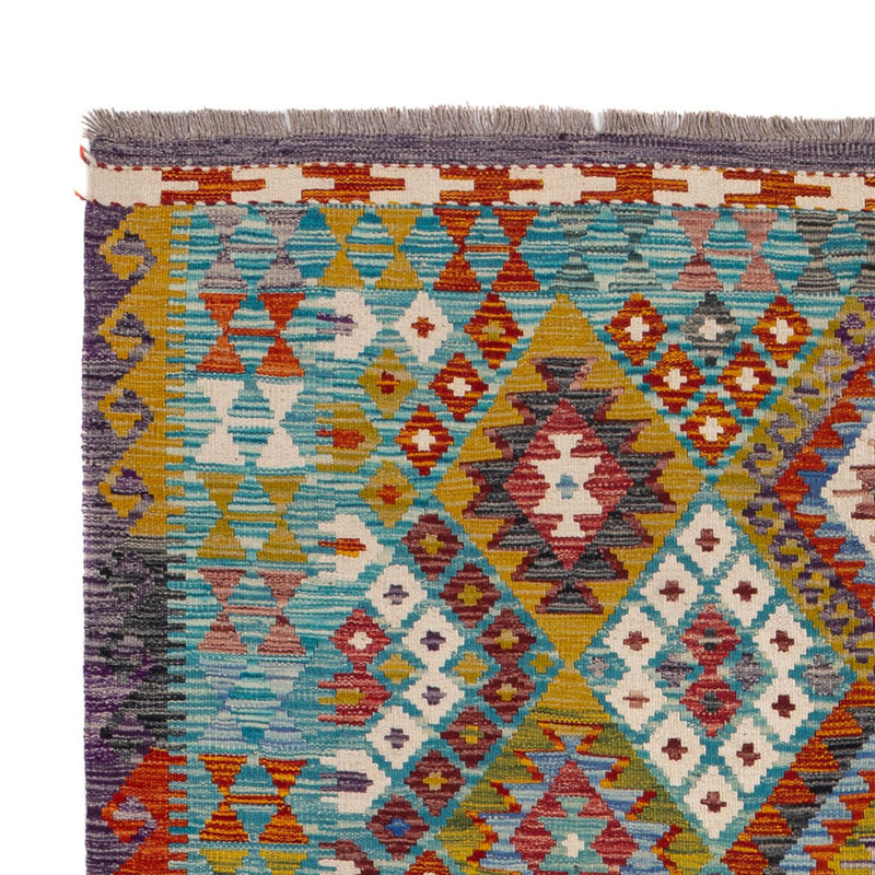 Dywan Kelim - Splash - 247 x 178 cm - wielokolorowy
