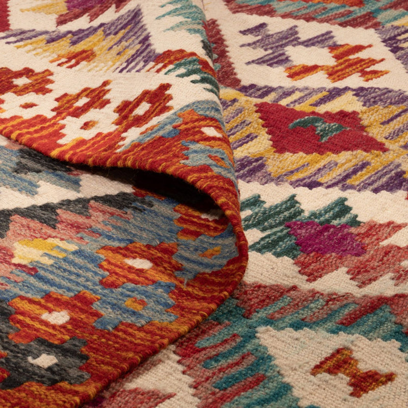 Dywan Kelim - Splash - 245 x 165 cm - wielokolorowy