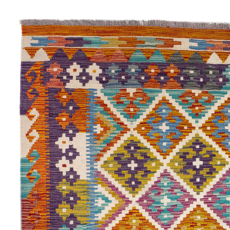 Dywan Kelim - Splash - 158 x 152 cm - wielokolorowy