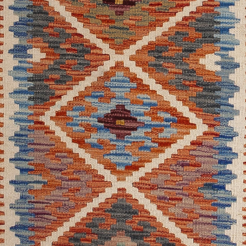 Biegacz Dywan Kelim - Splash - 246 x 76 cm - wielokolorowy