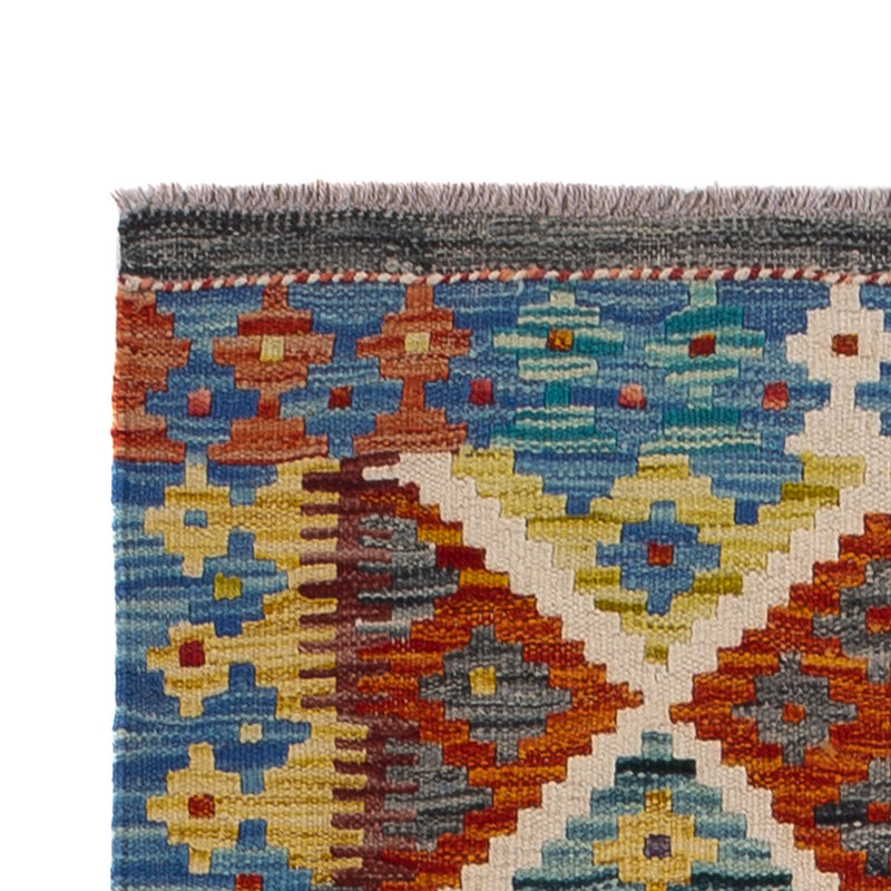 Biegacz Dywan Kelim - Splash - 239 x 79 cm - wielokolorowy