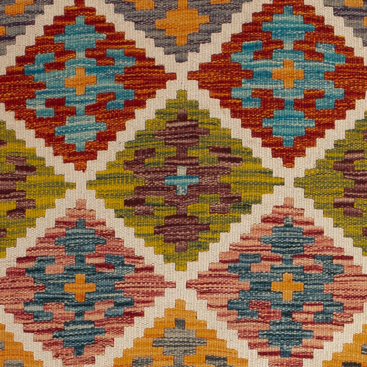 Dywan Kelim - Splash - 127 x 82 cm - wielokolorowy