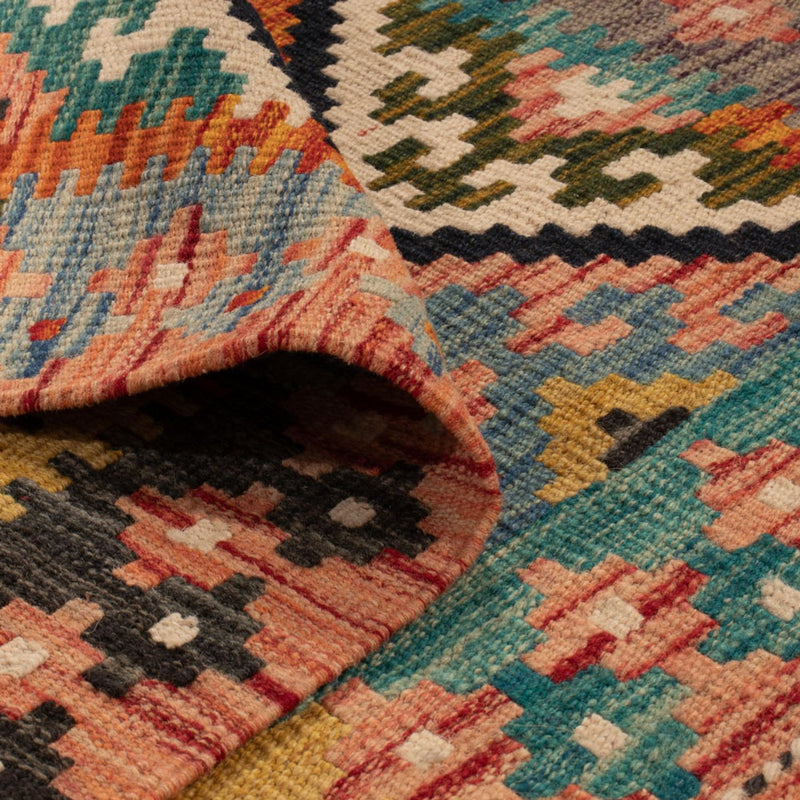 Dywan Kelim - Splash - 119 x 83 cm - wielokolorowy