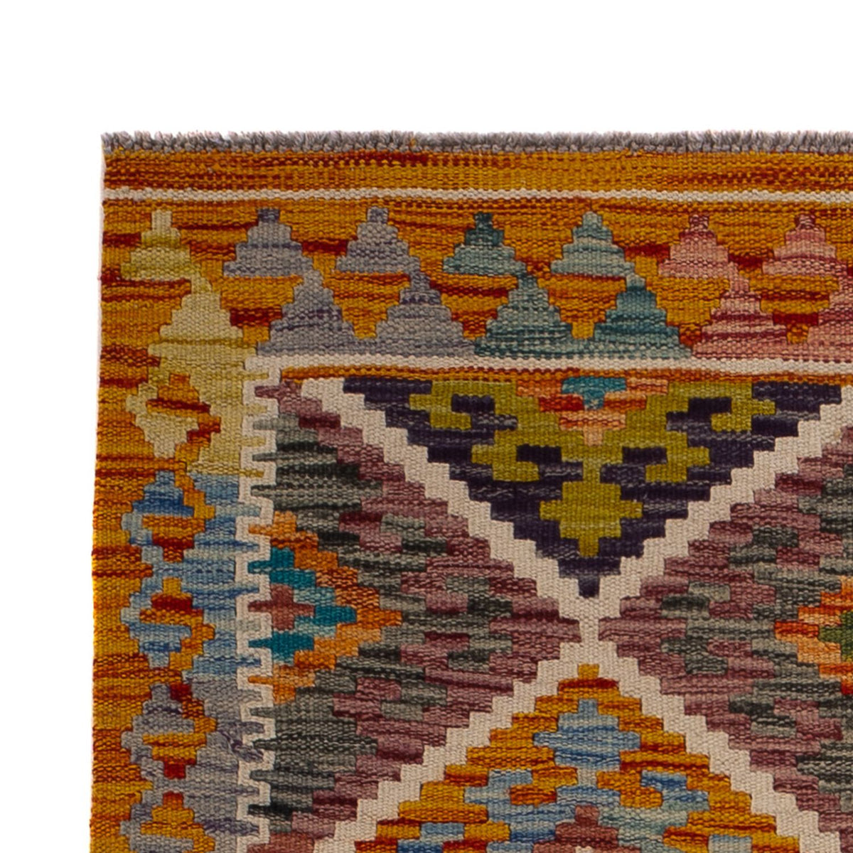 Dywan Kelim - Splash - 125 x 86 cm - wielokolorowy