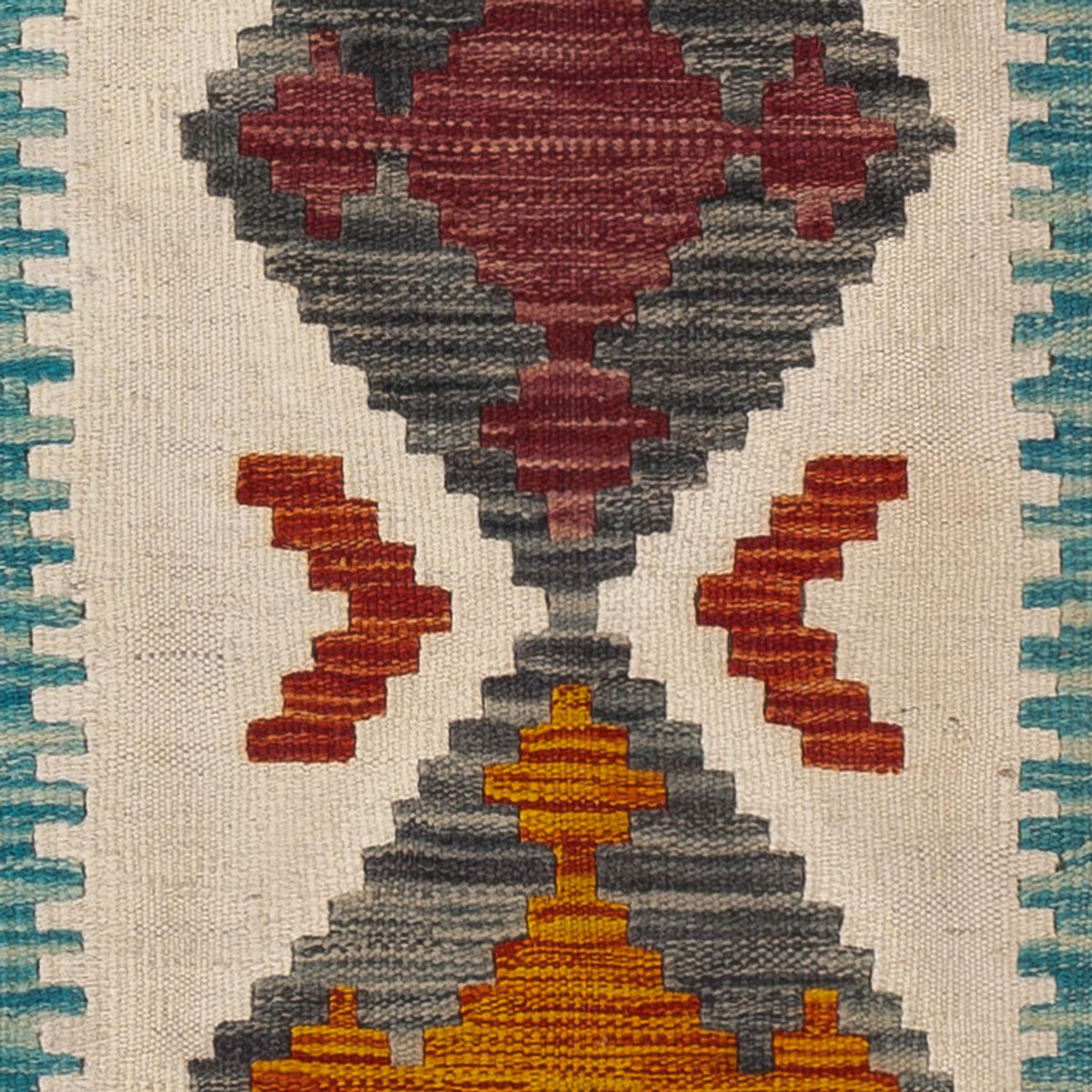 Dywan Kelim - Splash - 130 x 86 cm - wielokolorowy