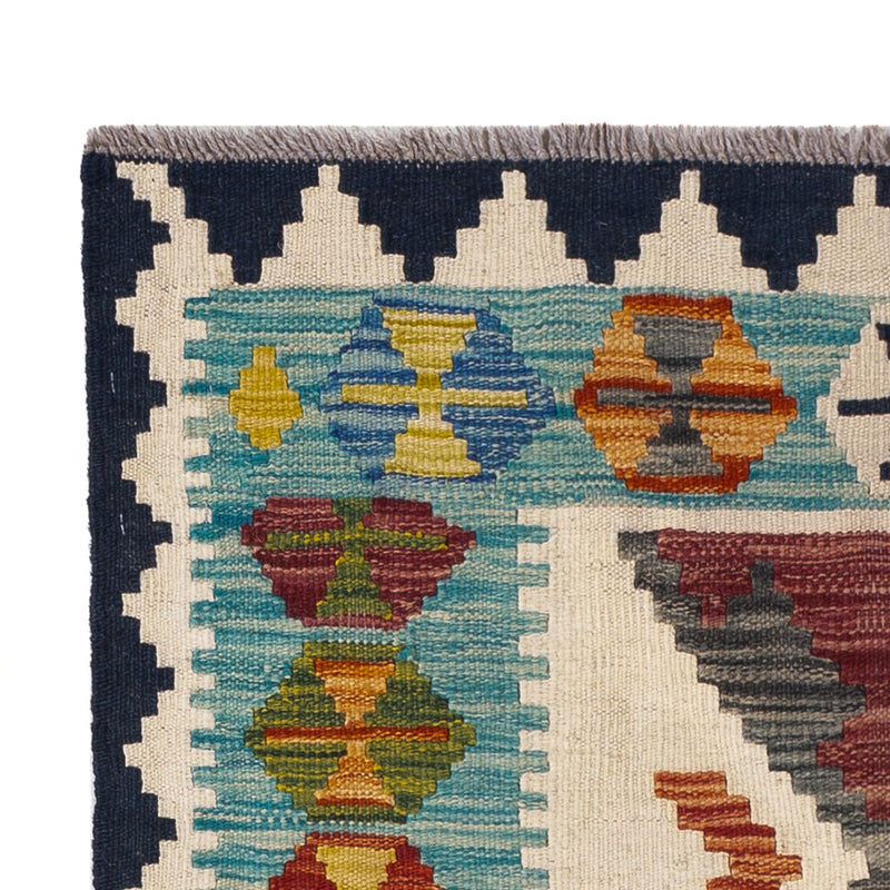 Dywan Kelim - Splash - 130 x 86 cm - wielokolorowy