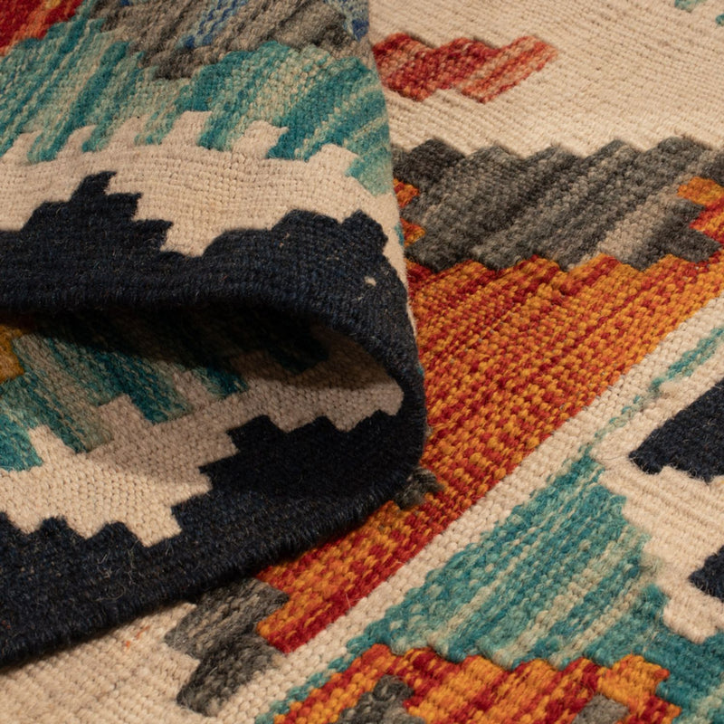 Dywan Kelim - Splash - 130 x 86 cm - wielokolorowy