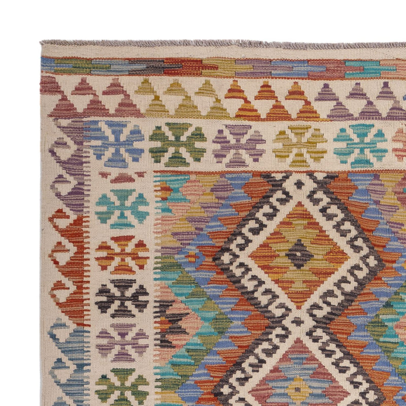 Dywan Kelim - Splash - 197 x 156 cm - wielokolorowy