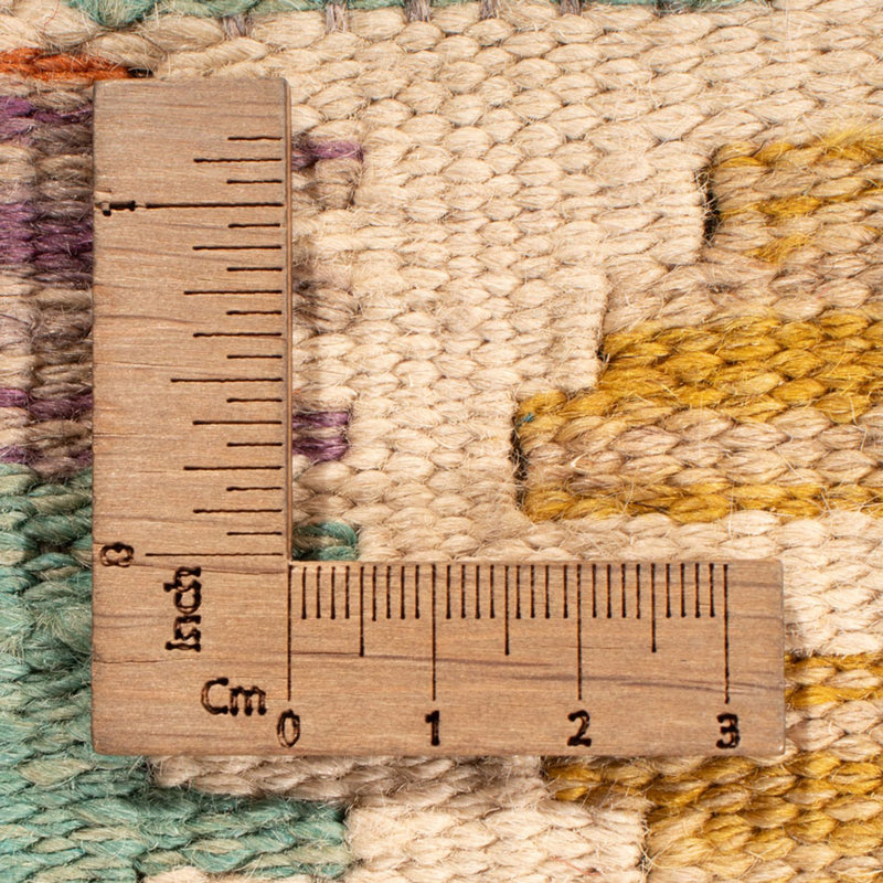 Dywan Kelim - Splash - 197 x 156 cm - wielokolorowy