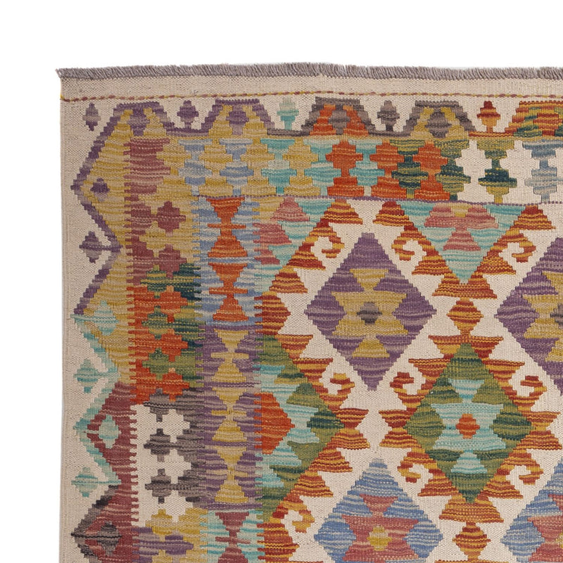 Dywan Kelim - Splash - 201 x 153 cm - wielokolorowy