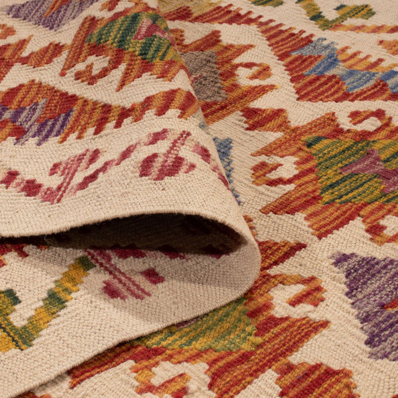 Biegacz Dywan Kelim - Splash - 269 x 84 cm - wielokolorowy