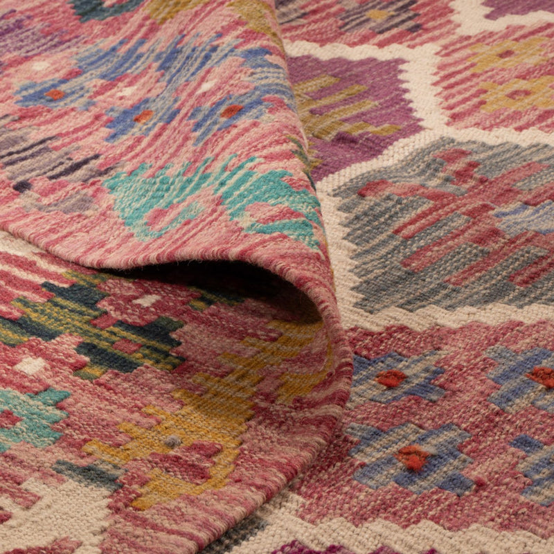 Dywan Kelim - Splash - 254 x 177 cm - wielokolorowy