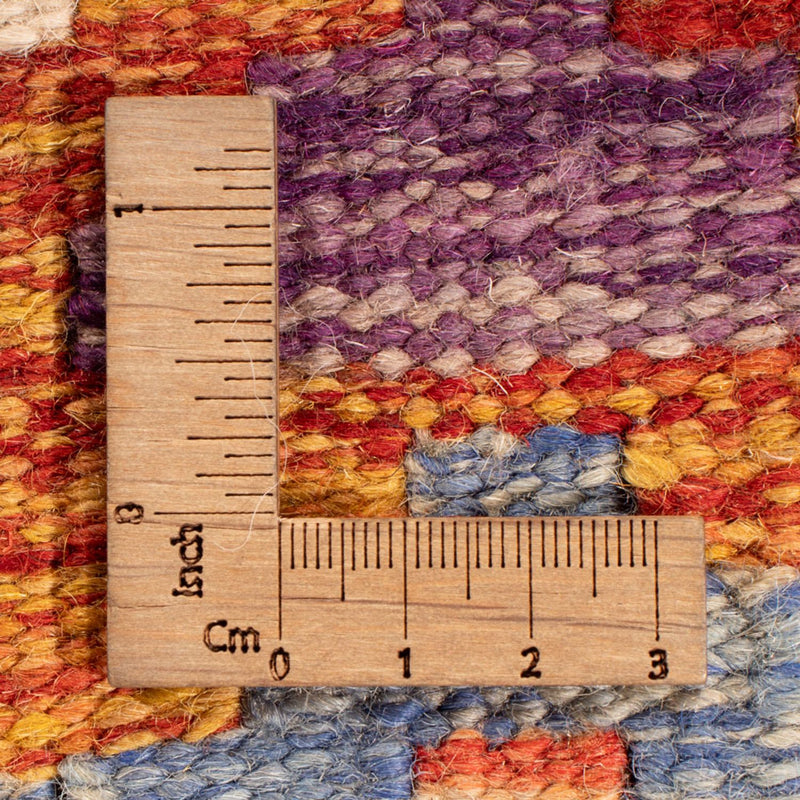 Dywan Kelim - Splash - 247 x 201 cm - wielokolorowy