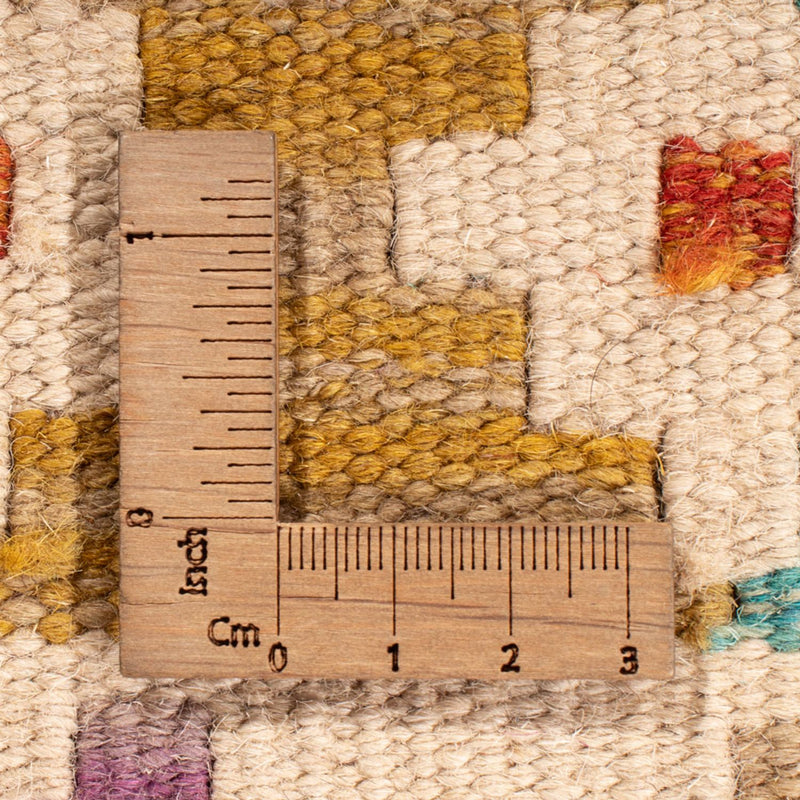 Dywan Kelim - Splash - 246 x 204 cm - wielokolorowy