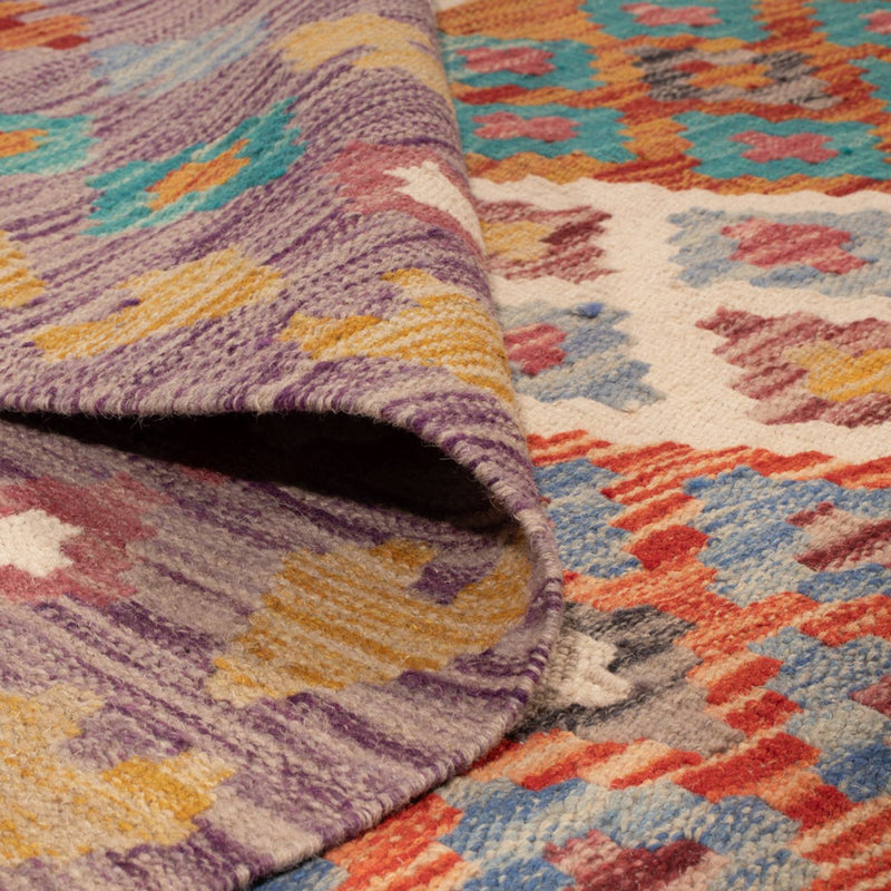 Dywan Kelim - Splash - 255 x 205 cm - wielokolorowy