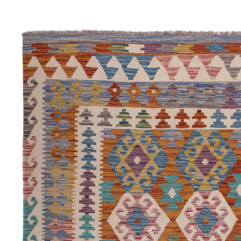 Dywan Kelim - Splash - 256 x 198 cm - wielokolorowy